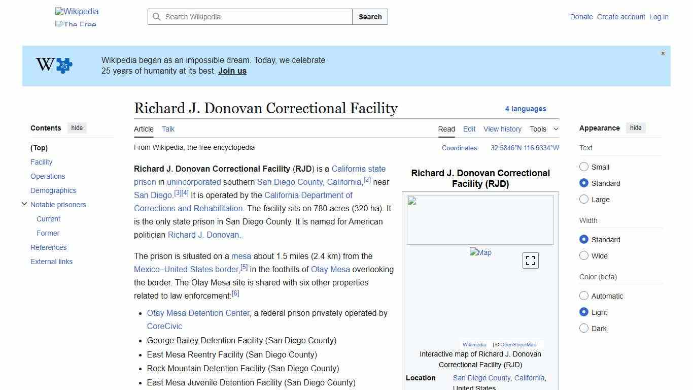 Richard J. Donovan Correctional Facility - Wikipedia